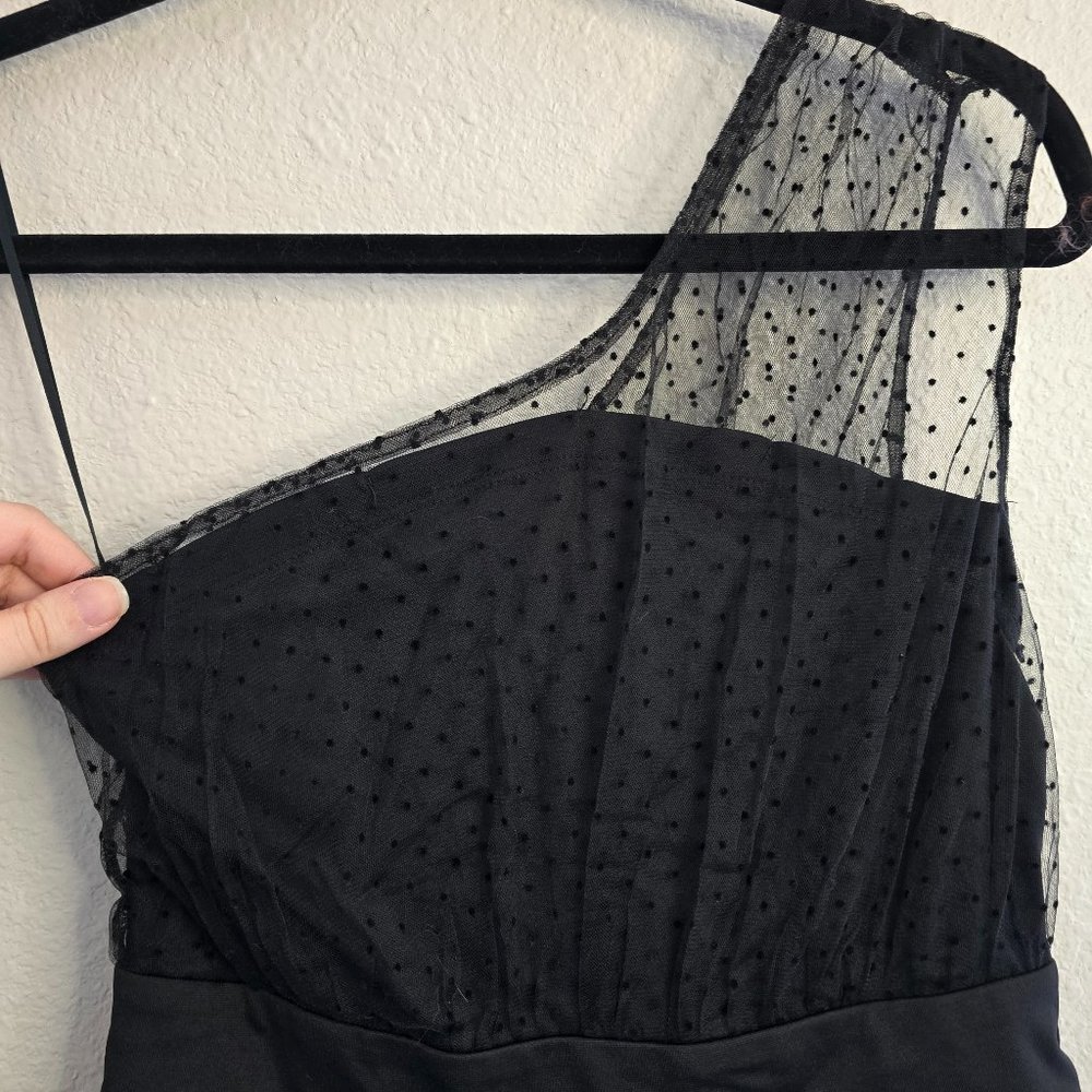 NWT Modcloth Tulle Night Long One-Shoulder Dress - Picture 2 of 5